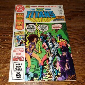 The New Teen Titans #16 (DC comics,1981) VG/FN 1st Captain Carrot & the Zoo Crew